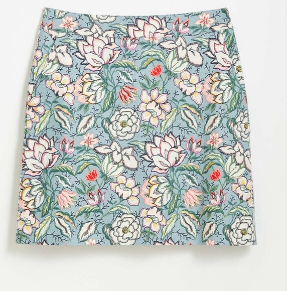 LOFT Dresses & Skirts - NWT Loft Floral Pocket Shift Skirt Size 12